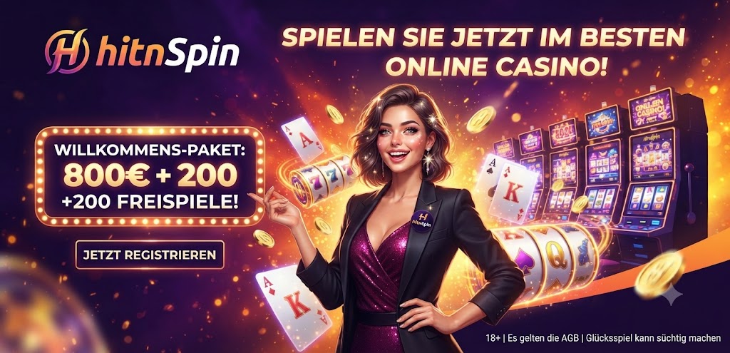 HitnSpin Casino Startseite